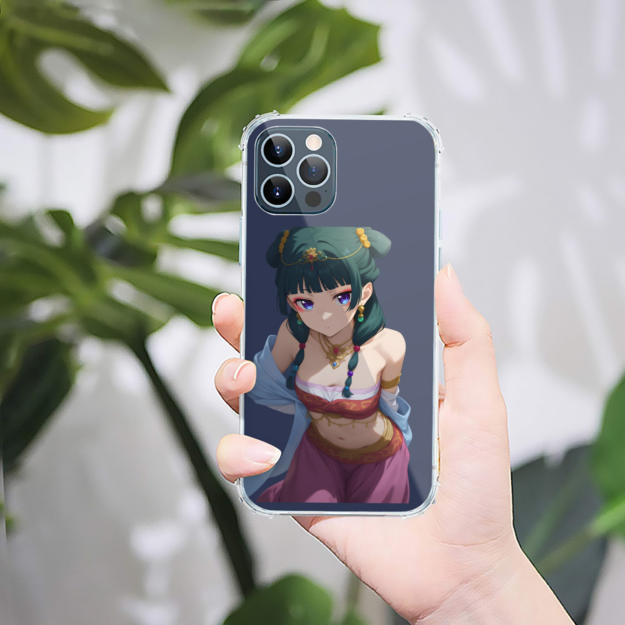 （画像用） 薬屋のひとりごと The Apothecary Diaries 【iPhone 12シリーズ対応】透明スマホケース（クリアソフトケース）